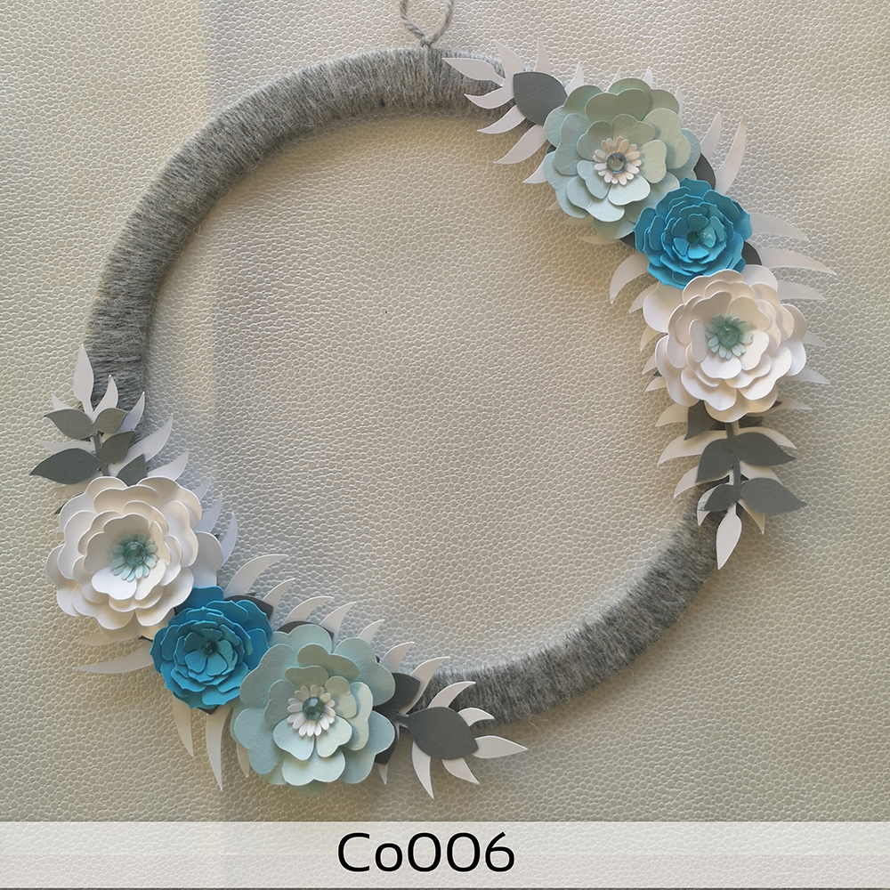 Couronne de fleurs en papier – Image 15