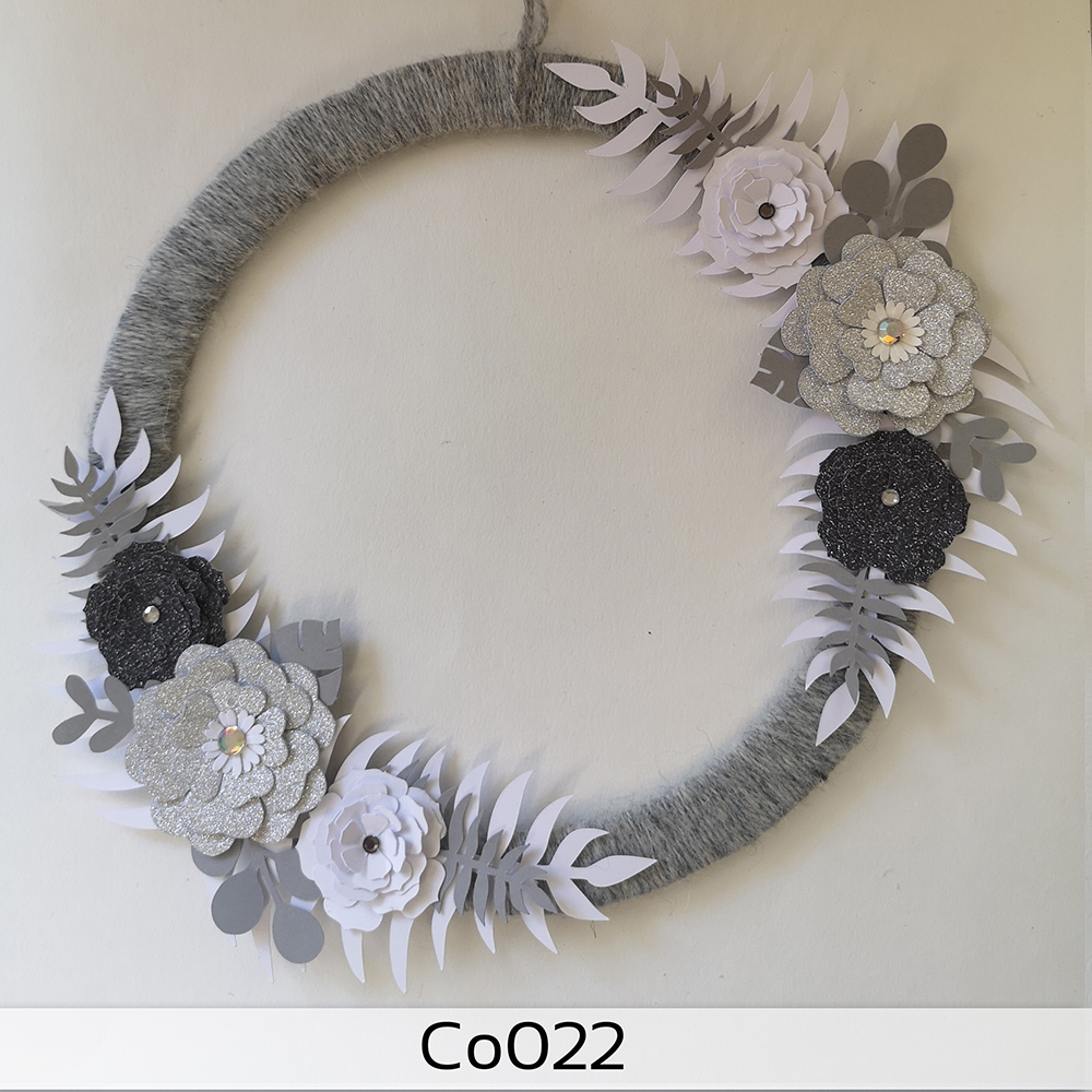 Couronne de fleurs en papier – Image 11