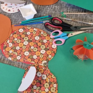 Atelier décoration – Automne citrouilles – Arz et Lucette