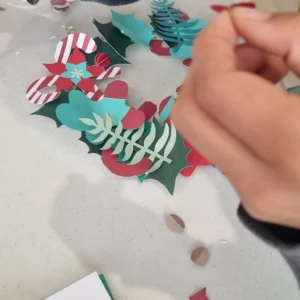 Atelier couronne Médiathèque de Saint-Avé