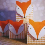 Boîte à dragées renard